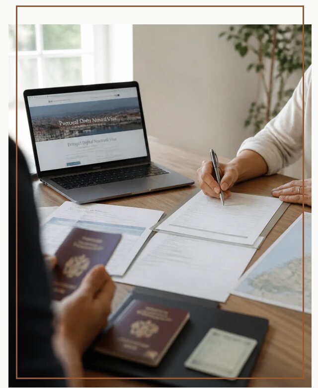 Оформление Digital Nomad и ВНЖ Португалии в Краснокаменске